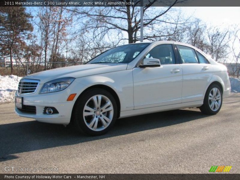 Arctic White / Almond/Mocha 2011 Mercedes-Benz C 300 Luxury 4Matic