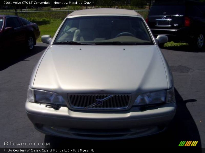 Moondust Metallic / Gray 2001 Volvo C70 LT Convertible
