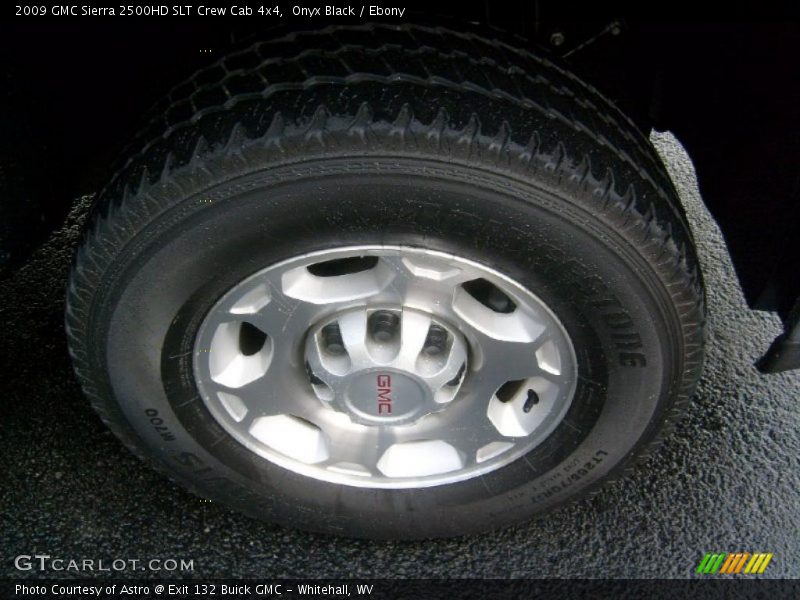 Onyx Black / Ebony 2009 GMC Sierra 2500HD SLT Crew Cab 4x4