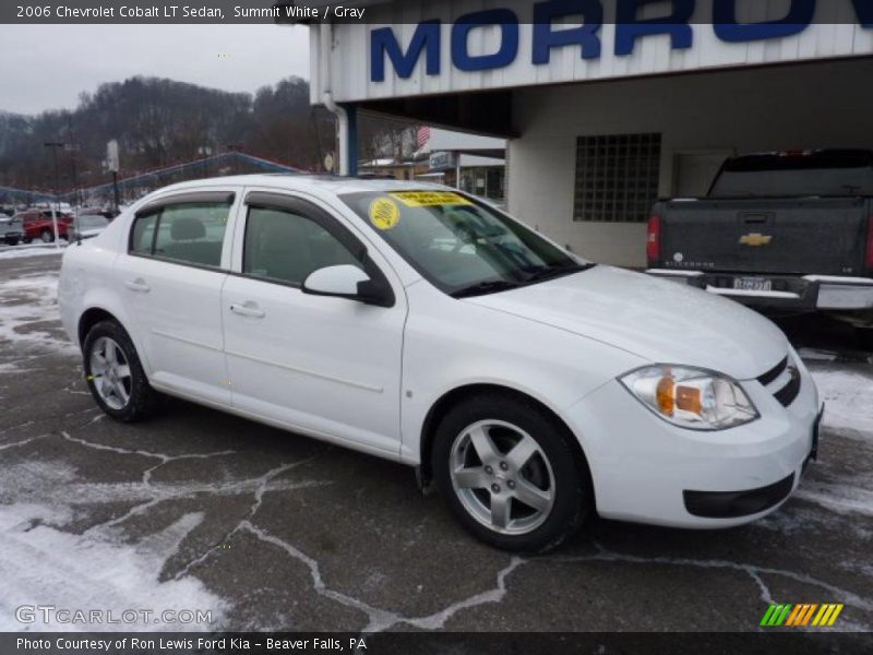 Summit White / Gray 2006 Chevrolet Cobalt LT Sedan