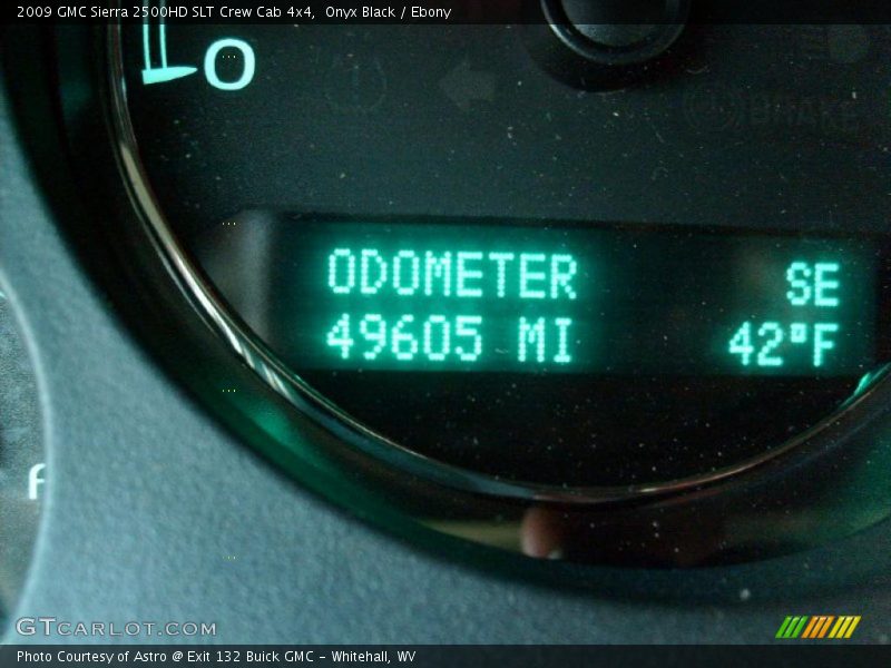 Onyx Black / Ebony 2009 GMC Sierra 2500HD SLT Crew Cab 4x4