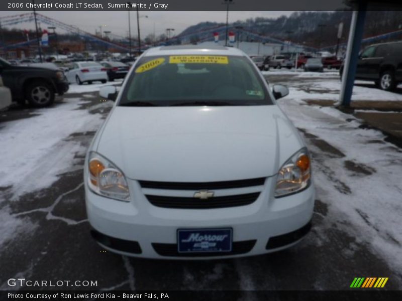 Summit White / Gray 2006 Chevrolet Cobalt LT Sedan