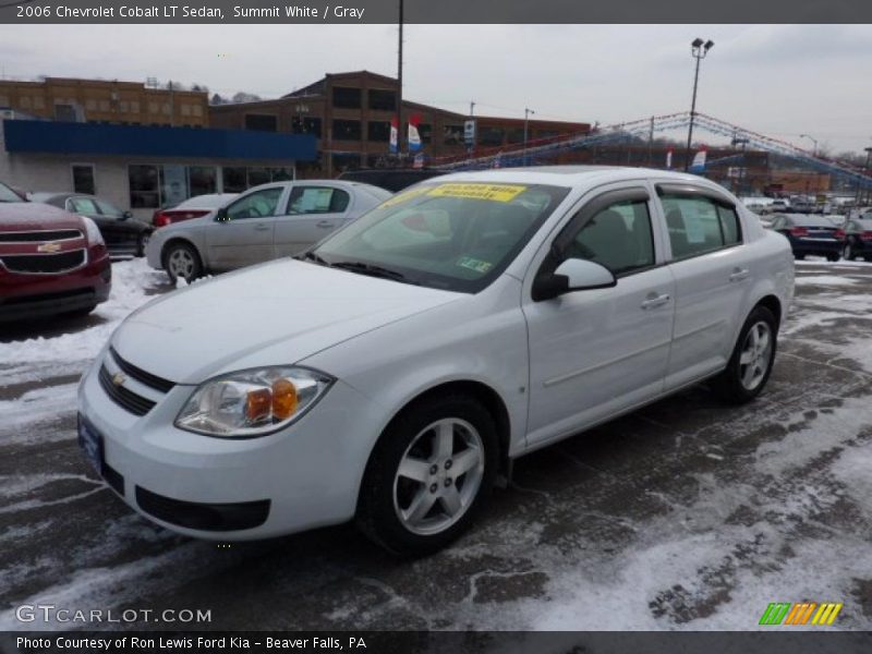 Summit White / Gray 2006 Chevrolet Cobalt LT Sedan