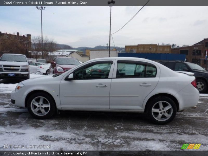 Summit White / Gray 2006 Chevrolet Cobalt LT Sedan