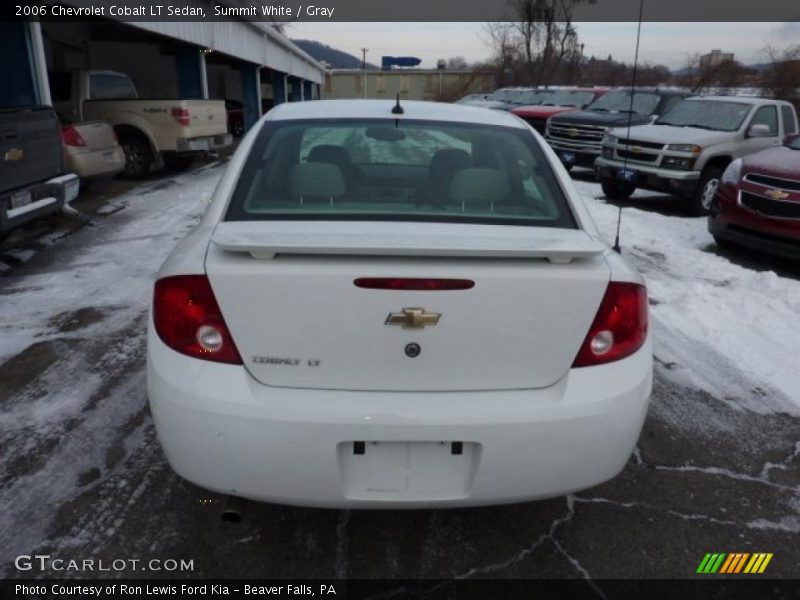 Summit White / Gray 2006 Chevrolet Cobalt LT Sedan