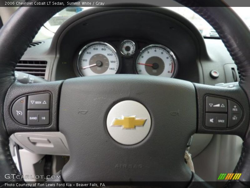 Summit White / Gray 2006 Chevrolet Cobalt LT Sedan