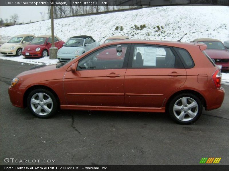  2007 Spectra Spectra5 SX Wagon Electric Orange