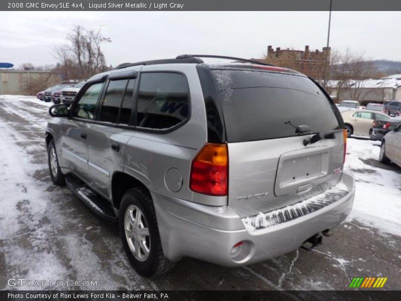 Liquid Silver Metallic / Light Gray 2008 GMC Envoy SLE 4x4