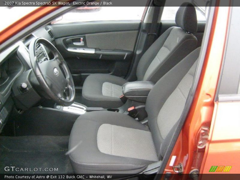  2007 Spectra Spectra5 SX Wagon Black Interior