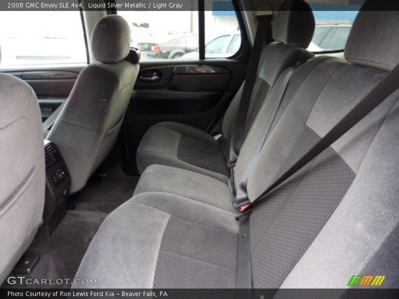 Liquid Silver Metallic / Light Gray 2008 GMC Envoy SLE 4x4