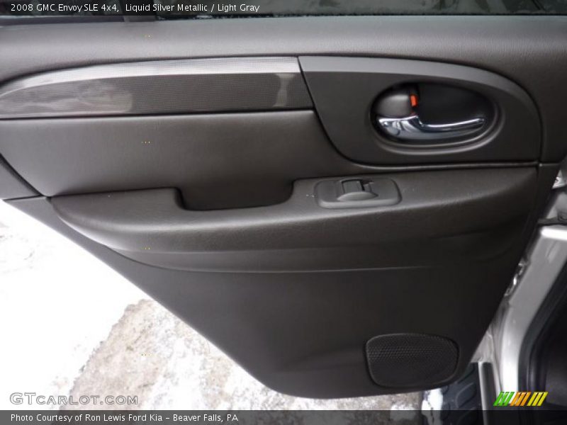 Liquid Silver Metallic / Light Gray 2008 GMC Envoy SLE 4x4