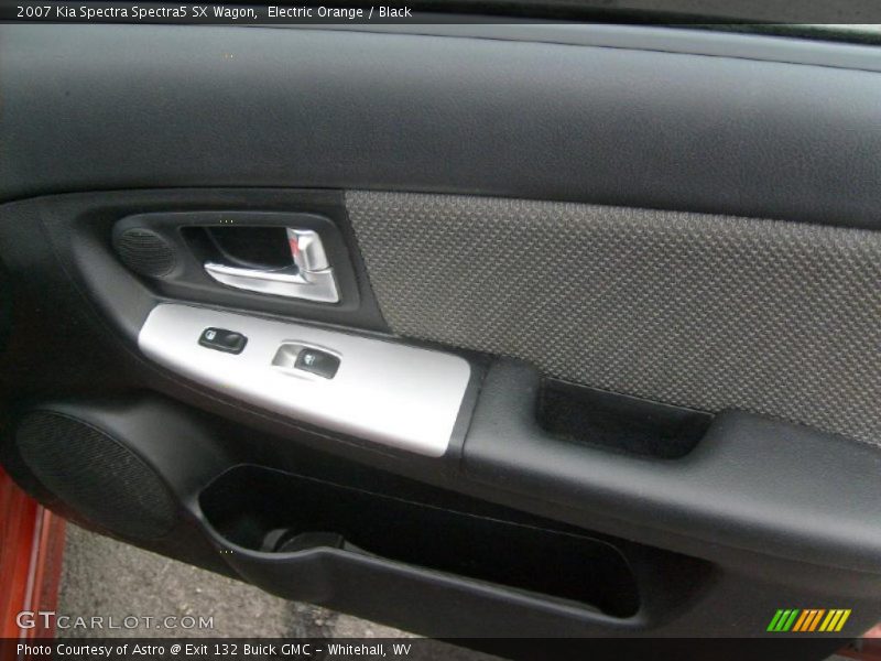 Electric Orange / Black 2007 Kia Spectra Spectra5 SX Wagon