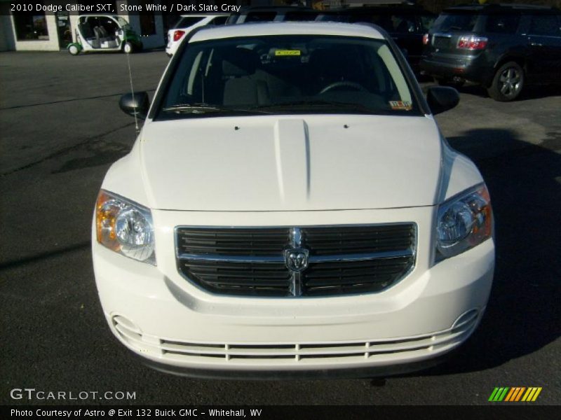 Stone White / Dark Slate Gray 2010 Dodge Caliber SXT