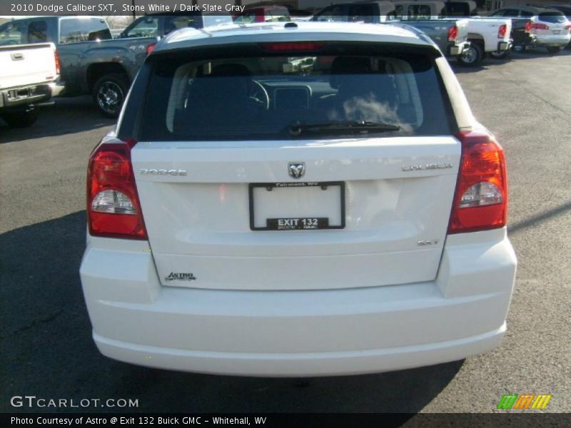 Stone White / Dark Slate Gray 2010 Dodge Caliber SXT