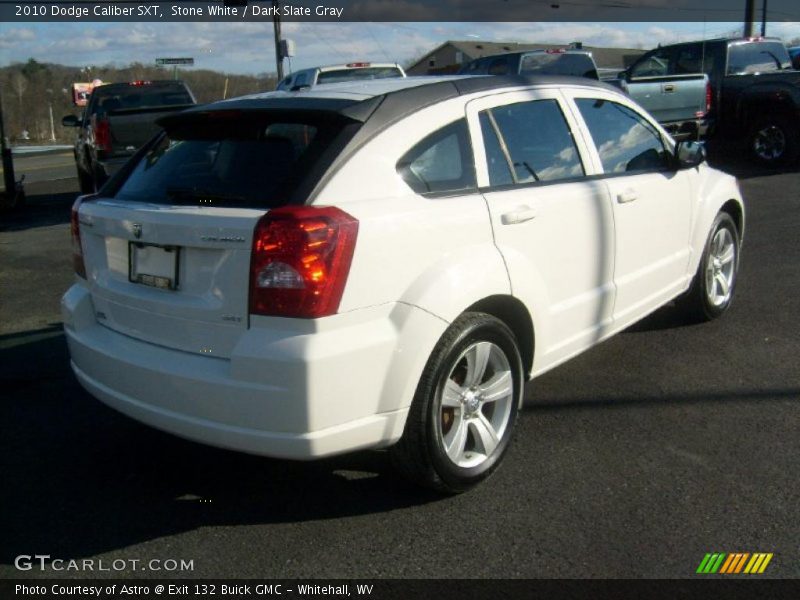 Stone White / Dark Slate Gray 2010 Dodge Caliber SXT