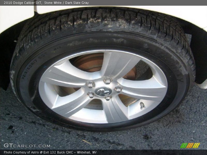 Stone White / Dark Slate Gray 2010 Dodge Caliber SXT