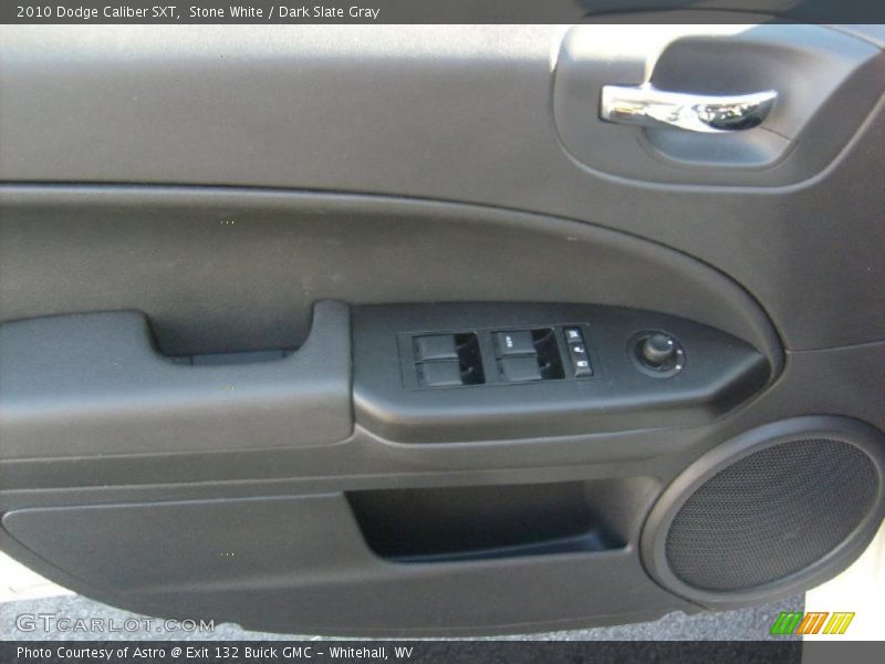 Stone White / Dark Slate Gray 2010 Dodge Caliber SXT