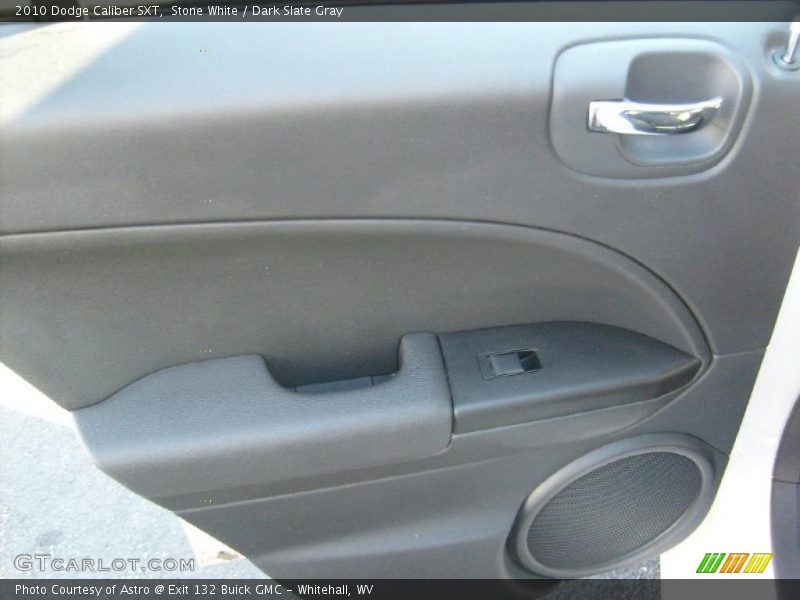 Stone White / Dark Slate Gray 2010 Dodge Caliber SXT