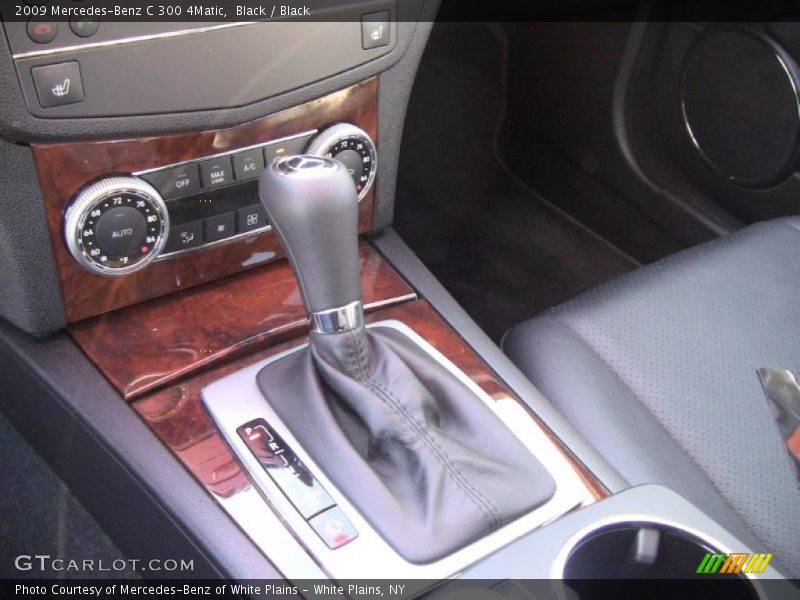 Black / Black 2009 Mercedes-Benz C 300 4Matic