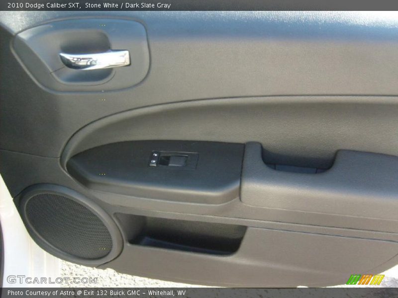 Stone White / Dark Slate Gray 2010 Dodge Caliber SXT
