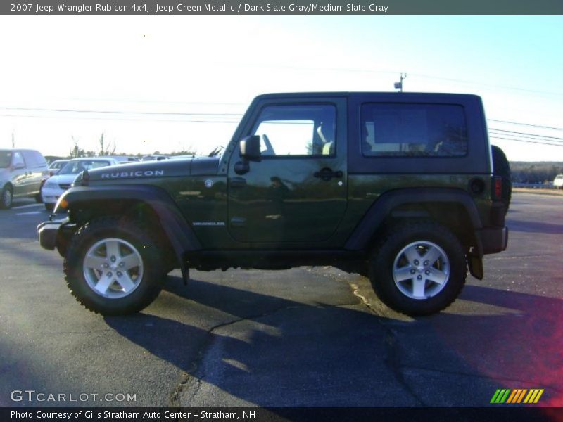 Jeep Green Metallic / Dark Slate Gray/Medium Slate Gray 2007 Jeep Wrangler Rubicon 4x4
