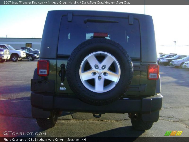 Jeep Green Metallic / Dark Slate Gray/Medium Slate Gray 2007 Jeep Wrangler Rubicon 4x4