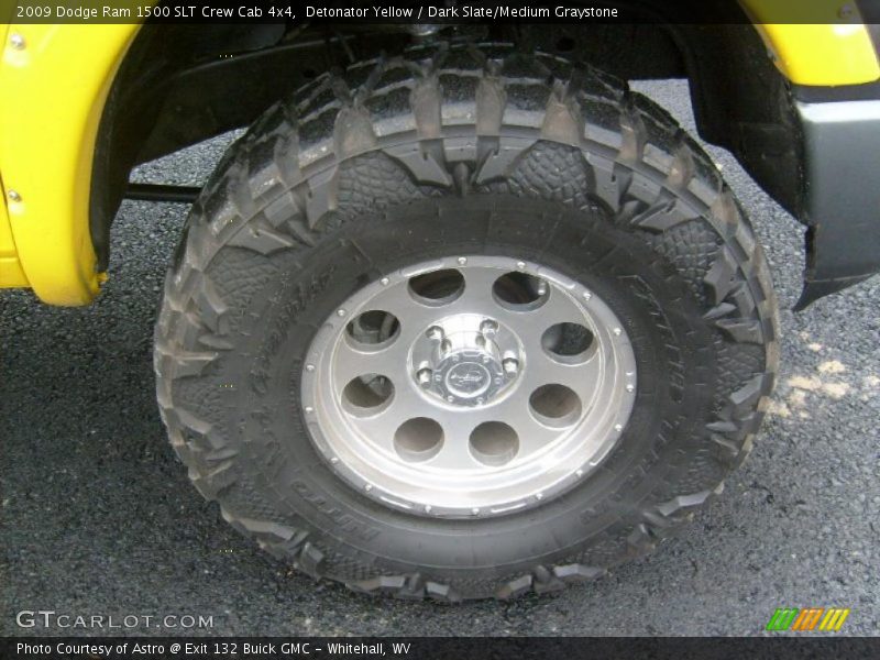 Detonator Yellow / Dark Slate/Medium Graystone 2009 Dodge Ram 1500 SLT Crew Cab 4x4