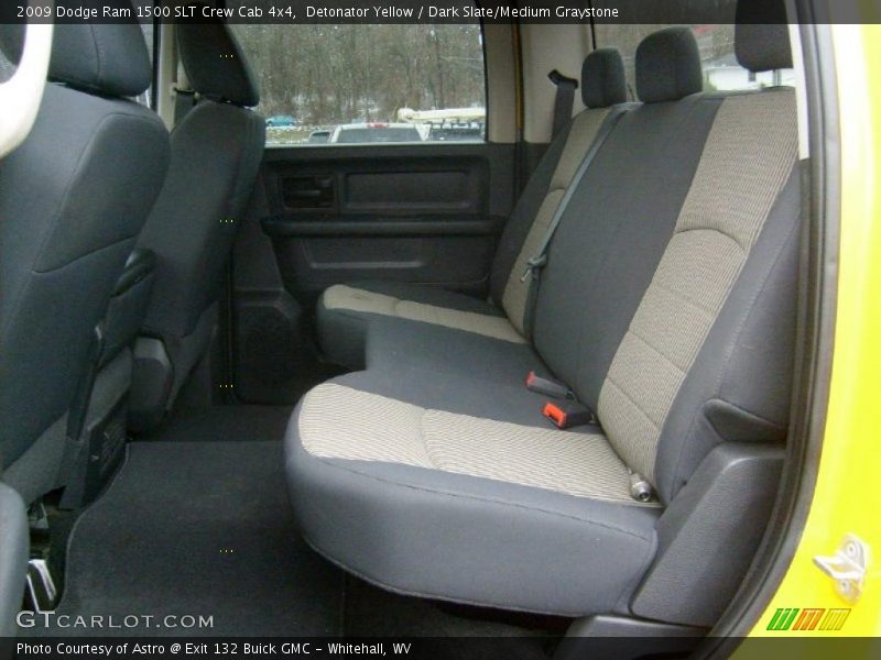 Detonator Yellow / Dark Slate/Medium Graystone 2009 Dodge Ram 1500 SLT Crew Cab 4x4