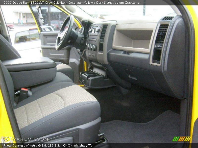 Detonator Yellow / Dark Slate/Medium Graystone 2009 Dodge Ram 1500 SLT Crew Cab 4x4