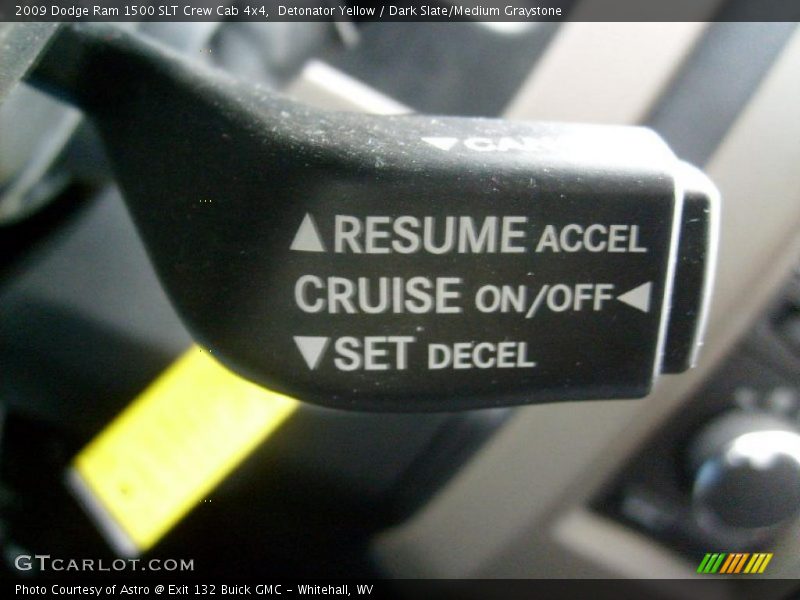 Detonator Yellow / Dark Slate/Medium Graystone 2009 Dodge Ram 1500 SLT Crew Cab 4x4
