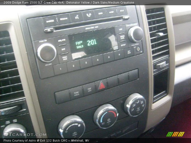 Detonator Yellow / Dark Slate/Medium Graystone 2009 Dodge Ram 1500 SLT Crew Cab 4x4