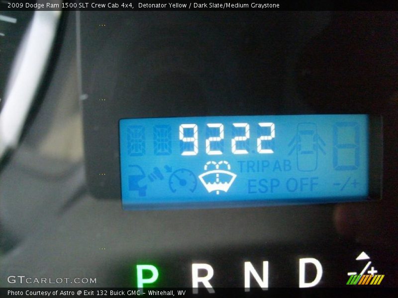Detonator Yellow / Dark Slate/Medium Graystone 2009 Dodge Ram 1500 SLT Crew Cab 4x4