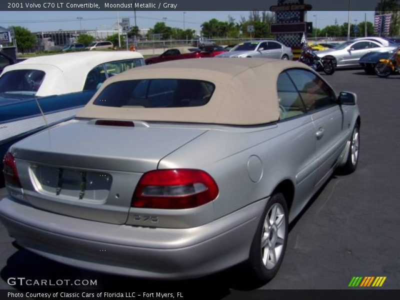 Moondust Metallic / Gray 2001 Volvo C70 LT Convertible