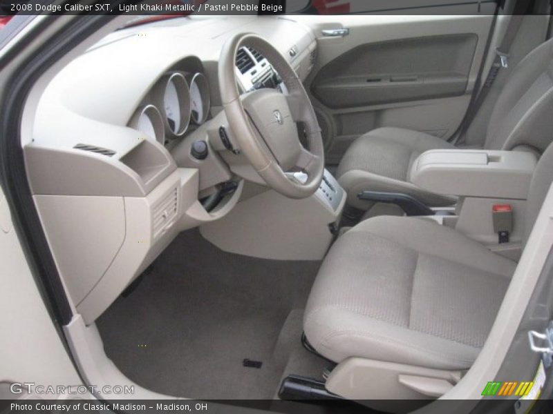 Light Khaki Metallic / Pastel Pebble Beige 2008 Dodge Caliber SXT