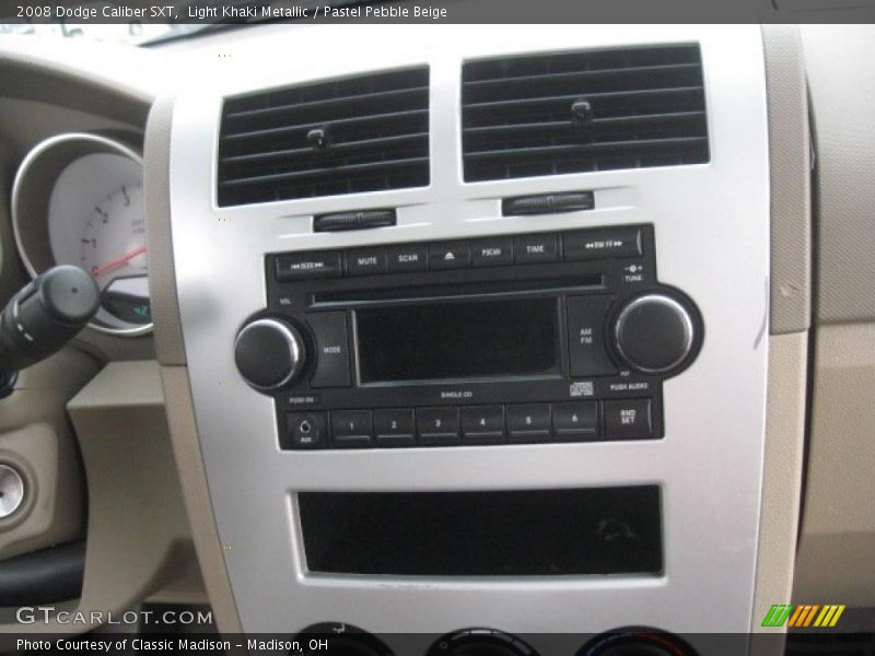 Light Khaki Metallic / Pastel Pebble Beige 2008 Dodge Caliber SXT
