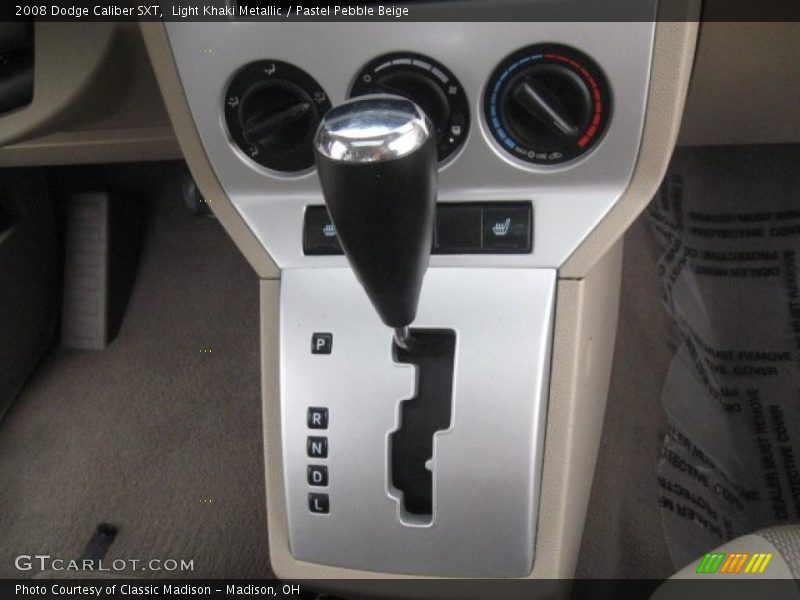 Light Khaki Metallic / Pastel Pebble Beige 2008 Dodge Caliber SXT