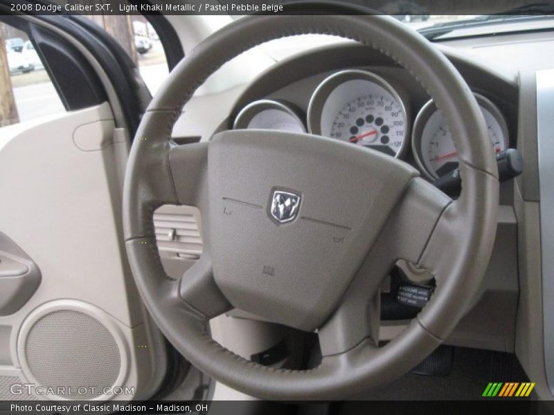 Light Khaki Metallic / Pastel Pebble Beige 2008 Dodge Caliber SXT