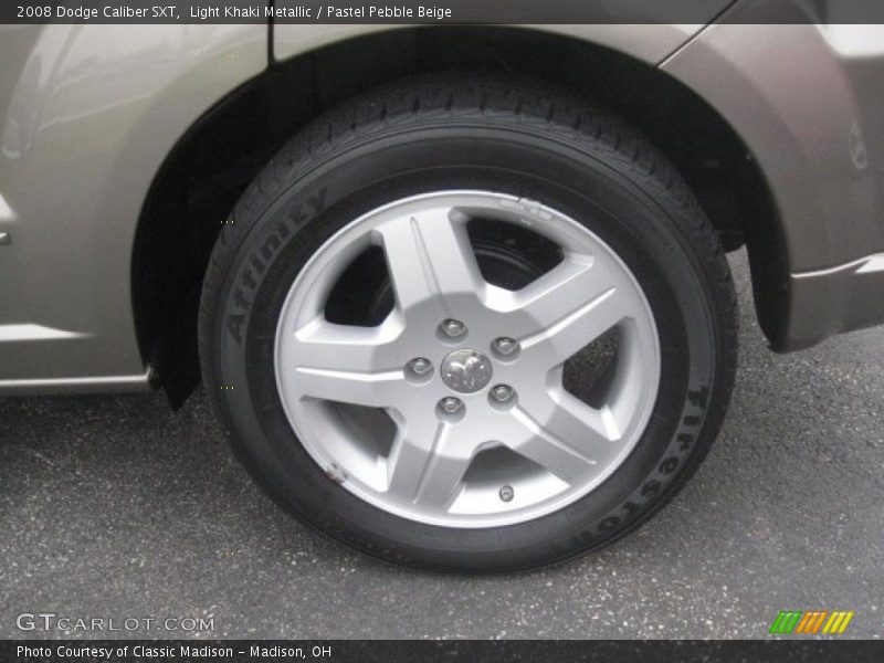 Light Khaki Metallic / Pastel Pebble Beige 2008 Dodge Caliber SXT