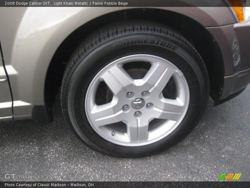 Light Khaki Metallic / Pastel Pebble Beige 2008 Dodge Caliber SXT