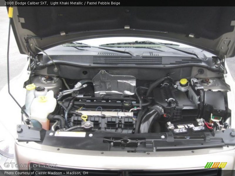 Light Khaki Metallic / Pastel Pebble Beige 2008 Dodge Caliber SXT