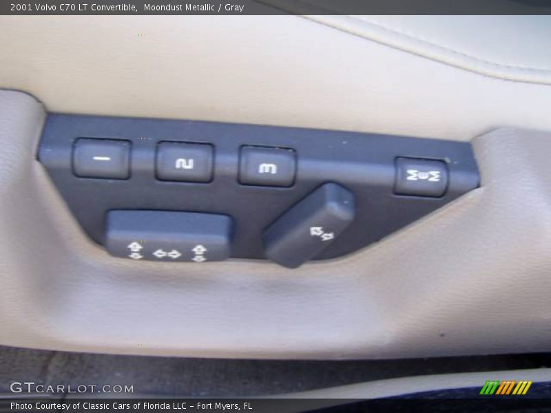 Moondust Metallic / Gray 2001 Volvo C70 LT Convertible