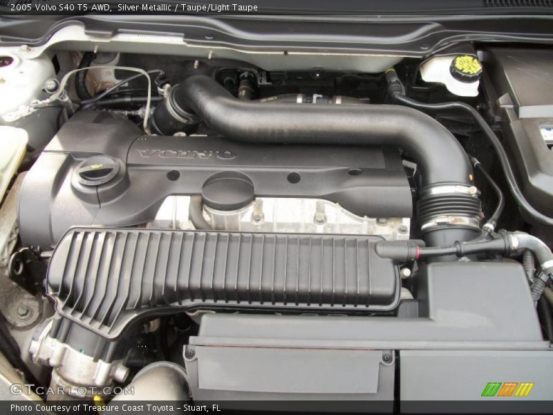 2005 S40 T5 AWD Engine - 2.5 Liter Turbocharged DOHC 20 Valve Inline 5 Cylinder