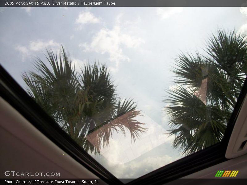 Sunroof of 2005 S40 T5 AWD