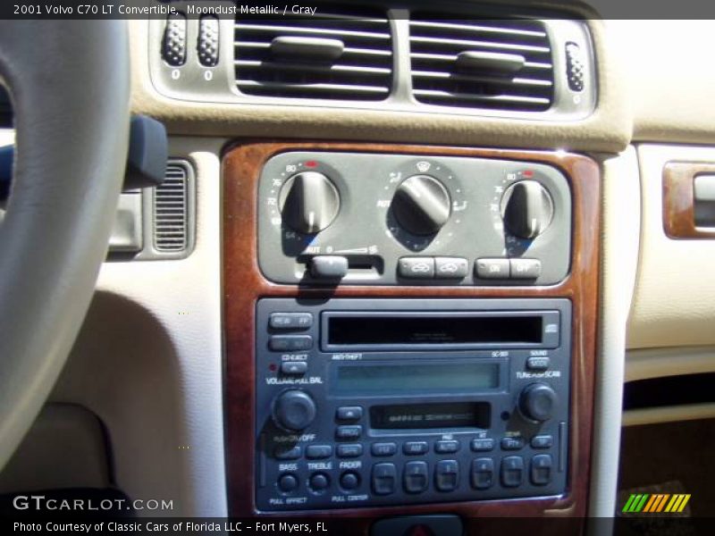 Moondust Metallic / Gray 2001 Volvo C70 LT Convertible