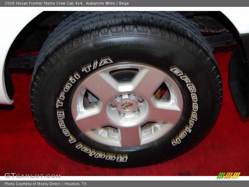 Avalanche White / Beige 2008 Nissan Frontier Nismo Crew Cab 4x4