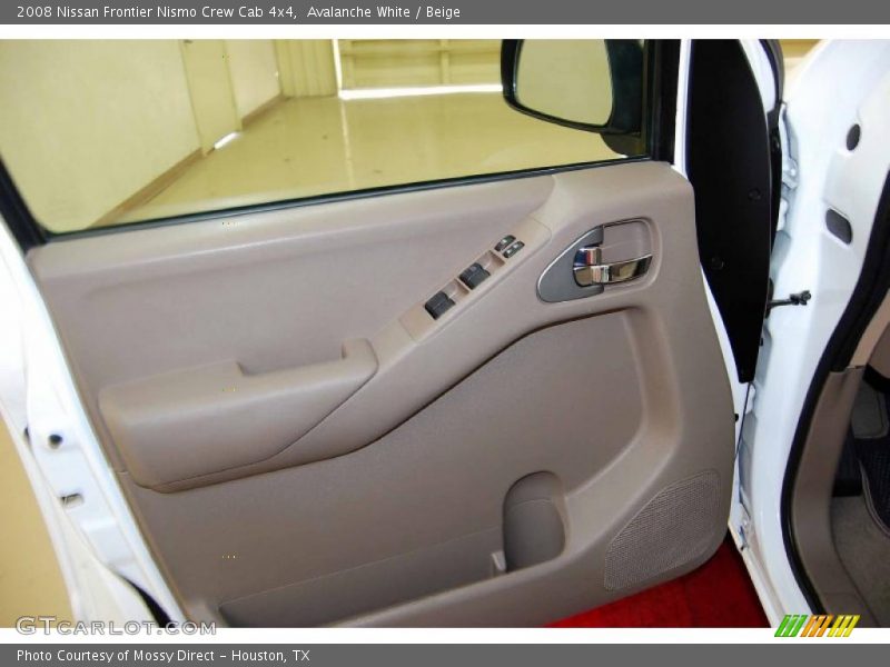 Avalanche White / Beige 2008 Nissan Frontier Nismo Crew Cab 4x4
