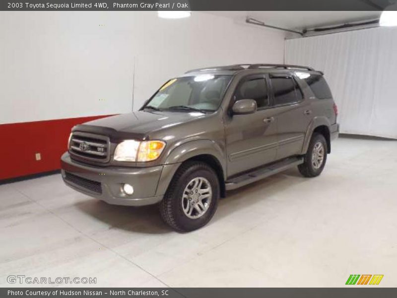 Phantom Gray Pearl / Oak 2003 Toyota Sequoia Limited 4WD