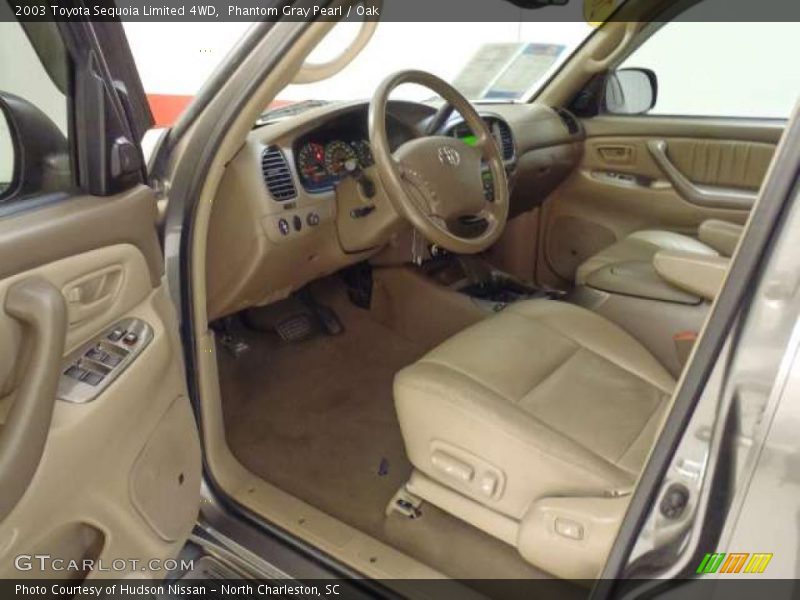  2003 Sequoia Limited 4WD Oak Interior