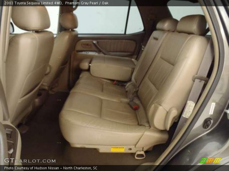 Phantom Gray Pearl / Oak 2003 Toyota Sequoia Limited 4WD