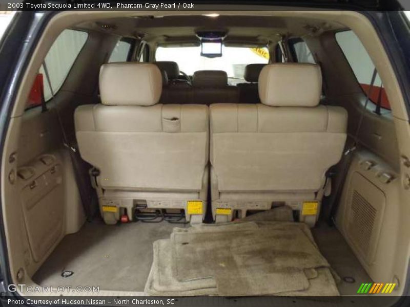 Phantom Gray Pearl / Oak 2003 Toyota Sequoia Limited 4WD